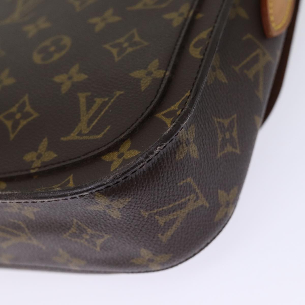 LOUIS VUITTON Monogram Saint Cloud GM Shoulder Bag M51242 LV 76685