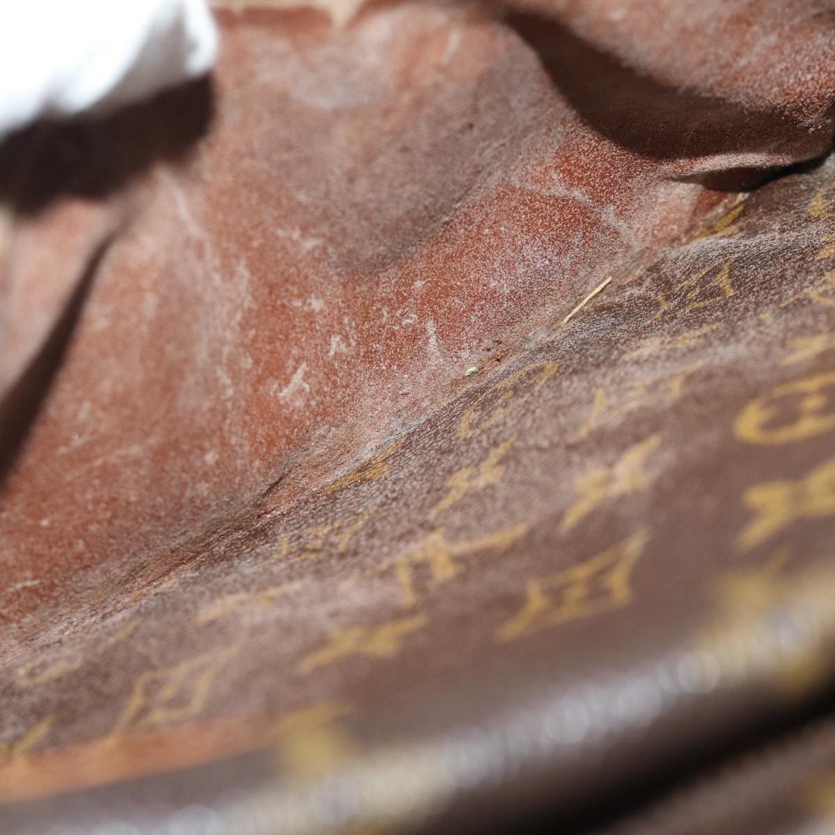 LOUIS VUITTON Monogram Compiegne 28 Clutch Bag M51845 LV 76688