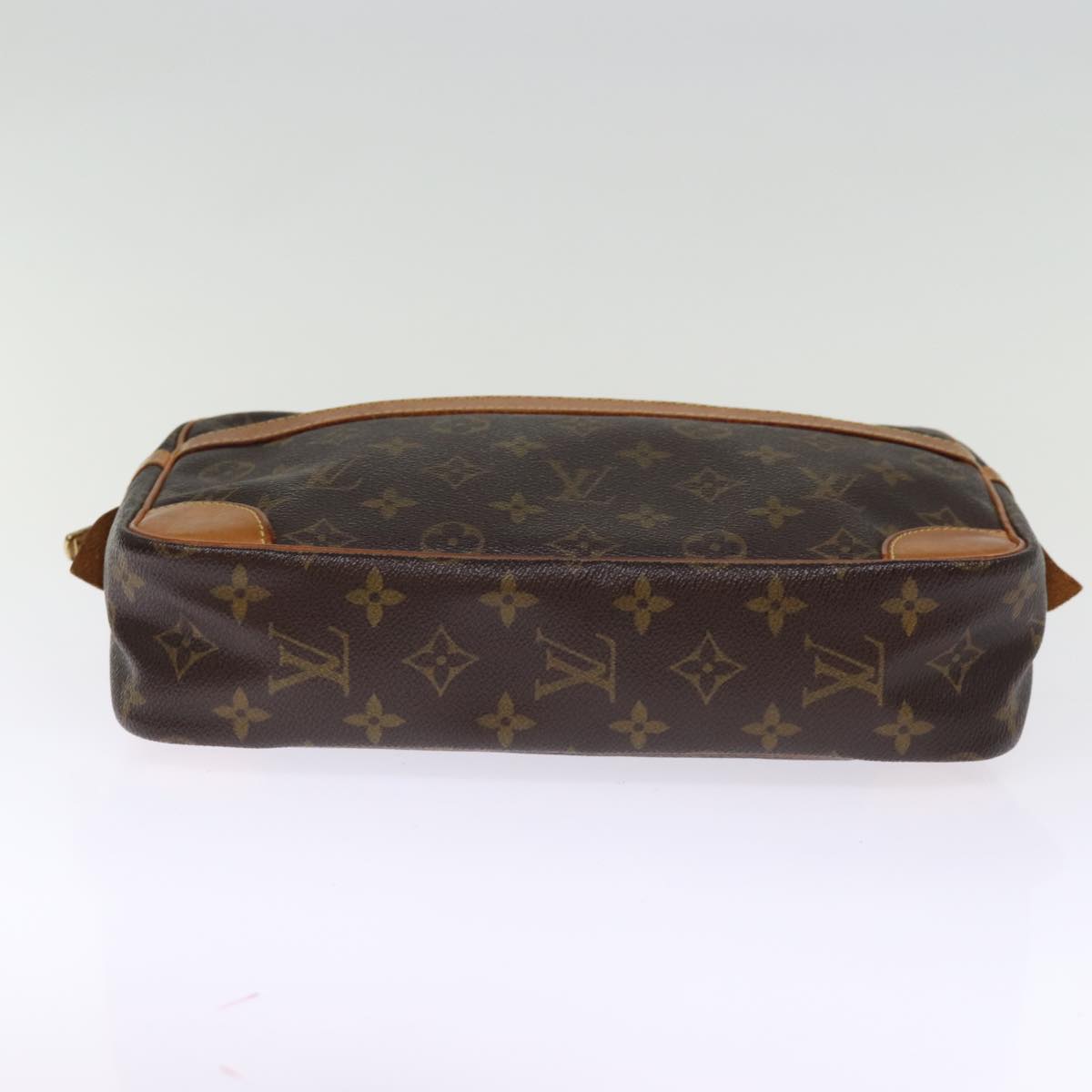 LOUIS VUITTON Monogram Compiegne 28 Clutch Bag M51845 LV 76688