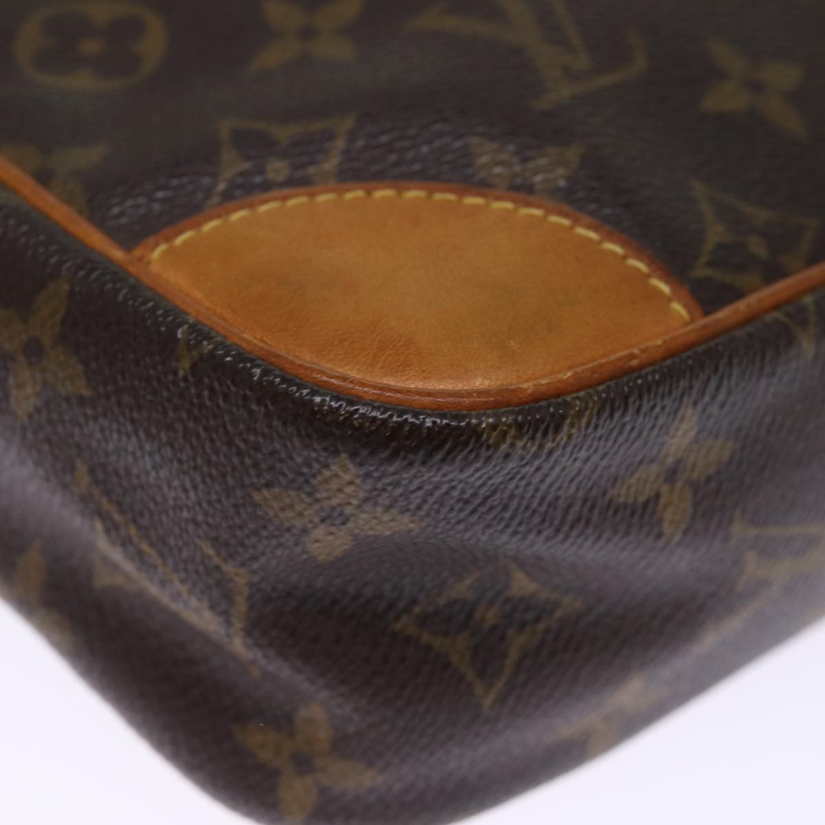 LOUIS VUITTON Monogram Compiegne 28 Clutch Bag M51845 LV 76688