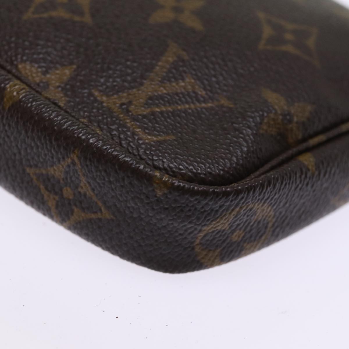 LOUIS VUITTON Monogram Pochette Accessoires Pouch M51980 LV 76689