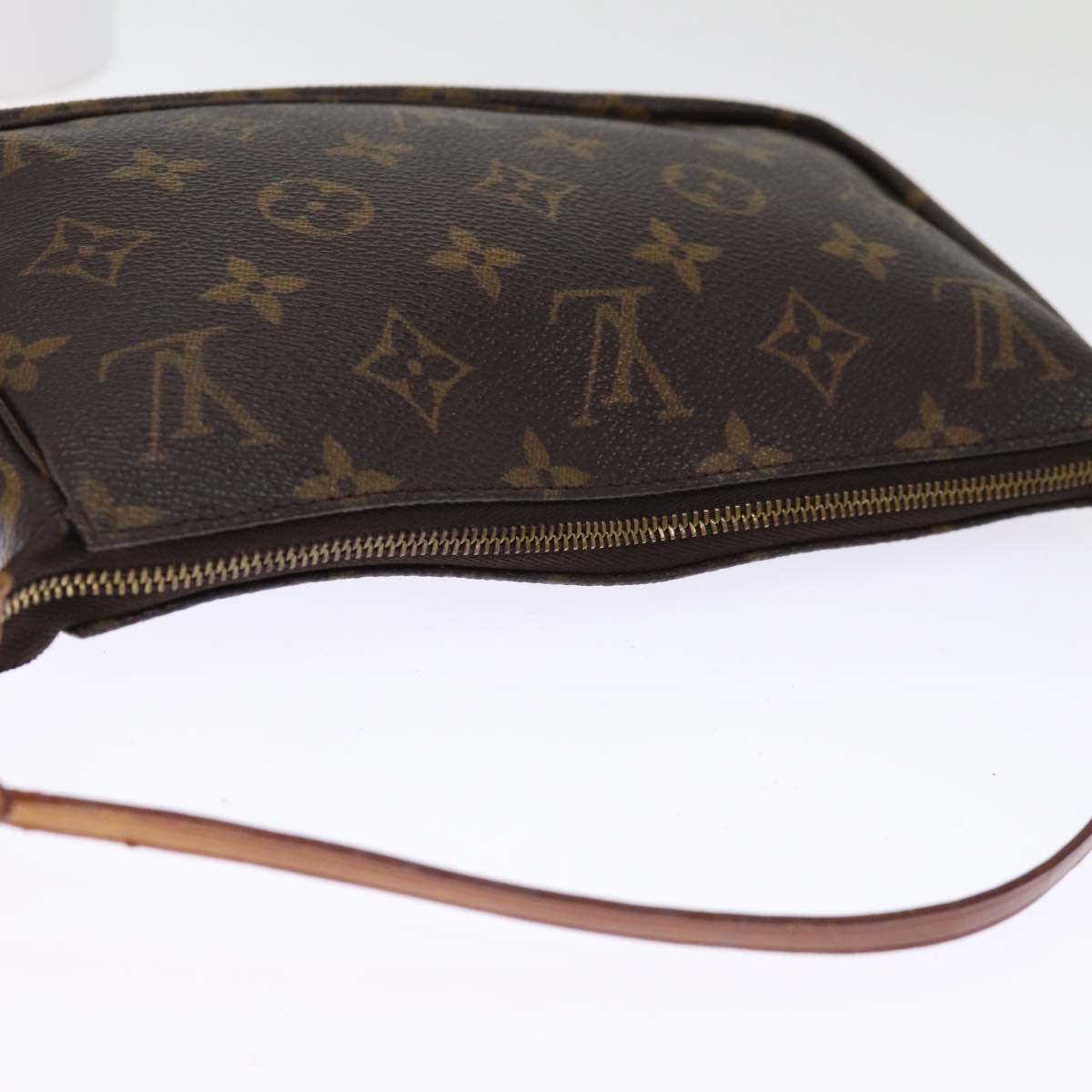 LOUIS VUITTON Monogram Pochette Accessoires Pouch M51980 LV 76689