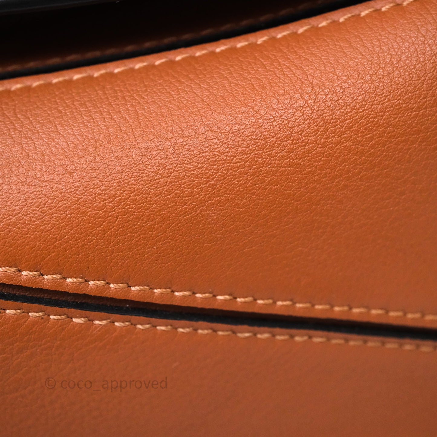Loewe Small Puzzle Bag Tan Calfskin Gold Hardware