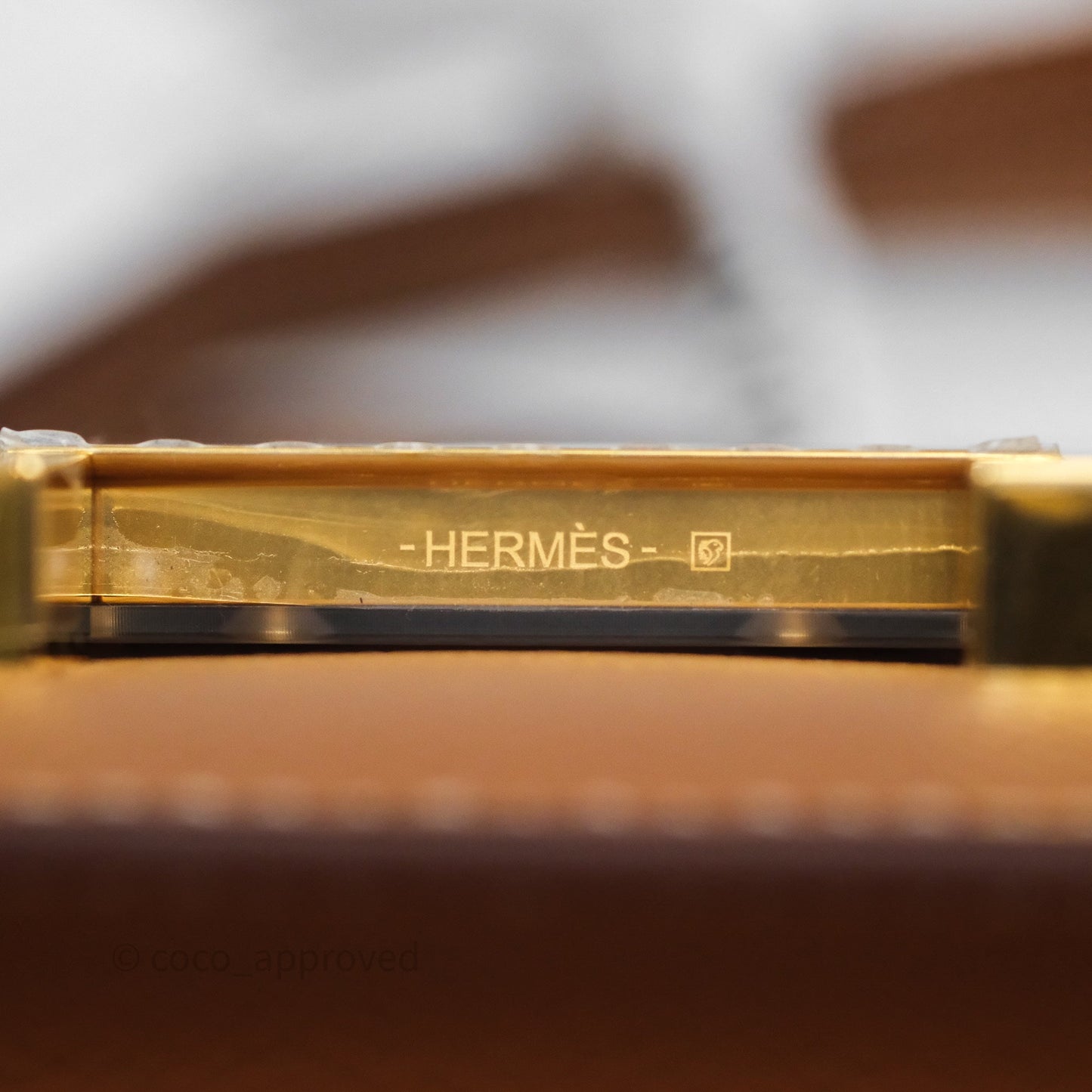 Hermès Constance Elan Gold 37 Epsom Gold Hardware