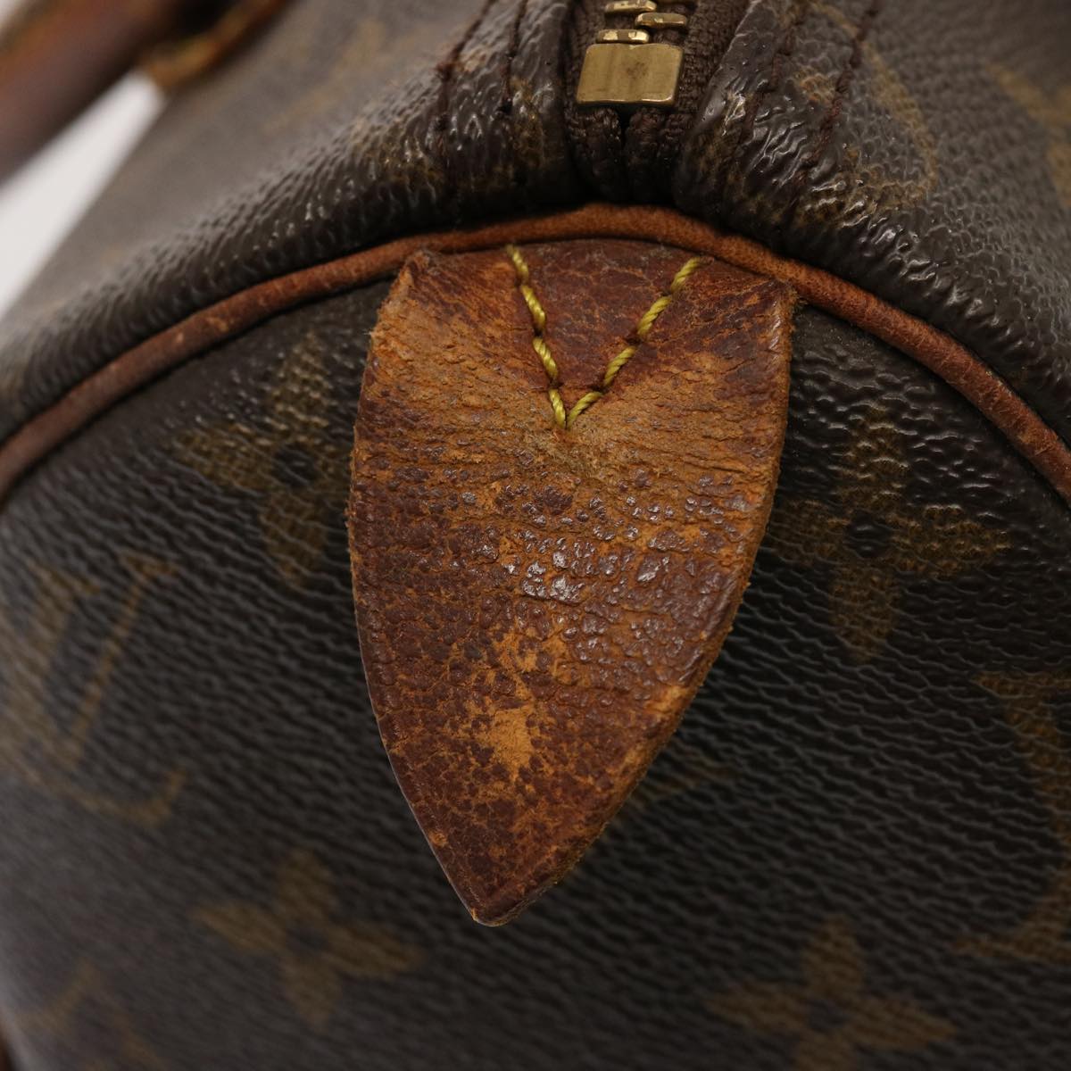 LOUIS VUITTON Monogram Speedy 25 Hand Bag M41528 LV 76709