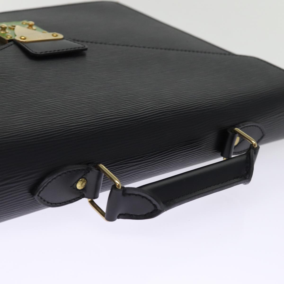 LOUIS VUITTON Epi Serviette Conseiller Briefcase Black M54422 LV 76713
