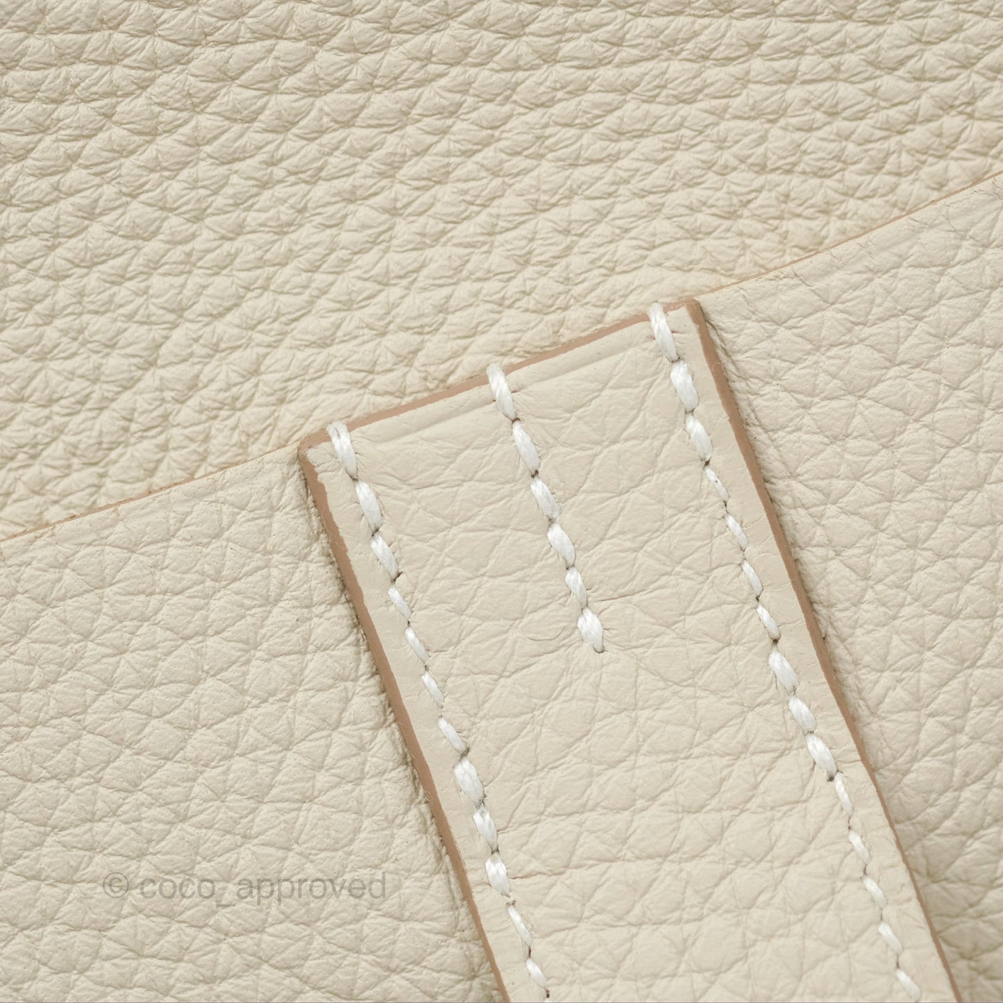 Hermès Halzan 31 Beton Clemence Gold Hardware