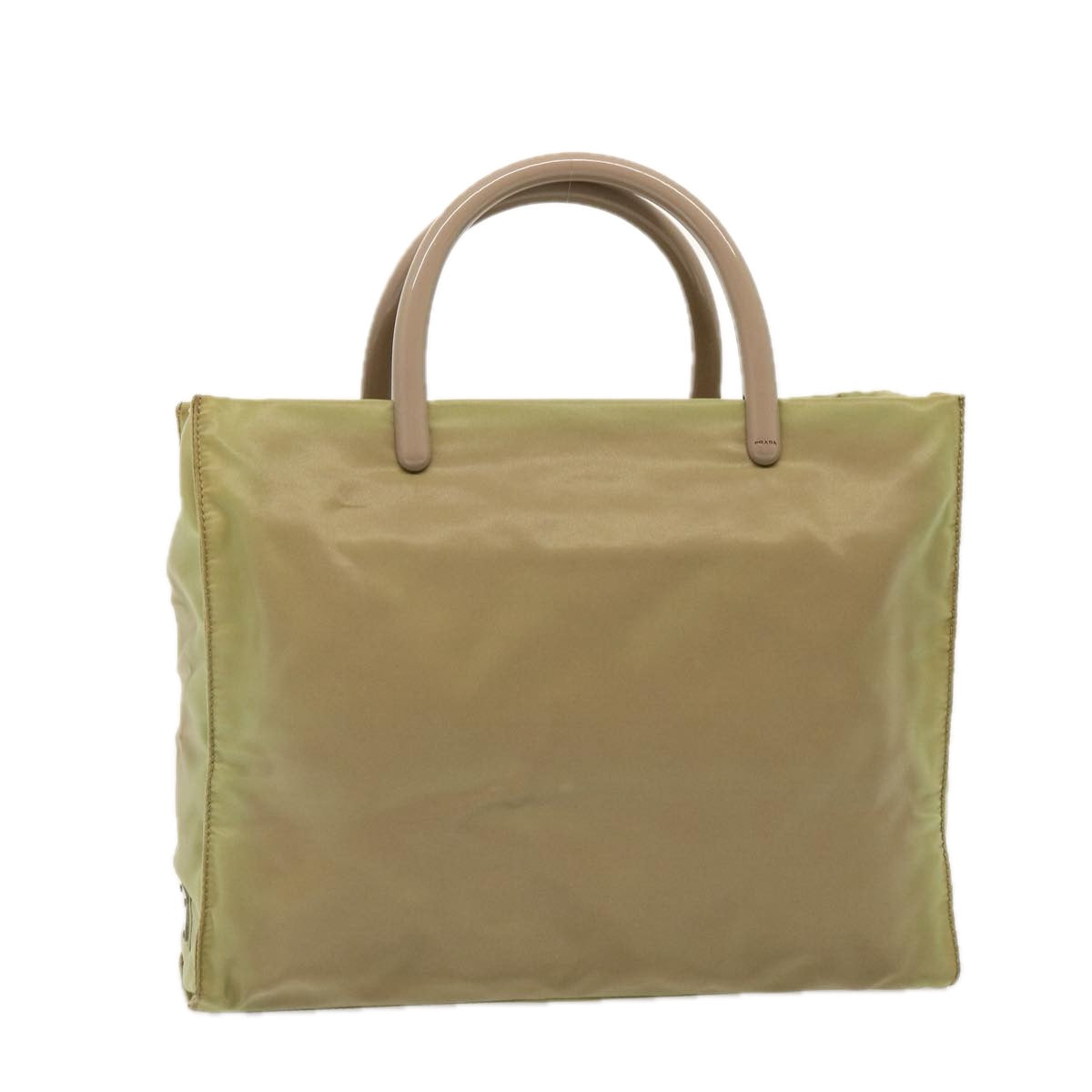 Luxury PradaHand Bag Nylon Khaki 76734