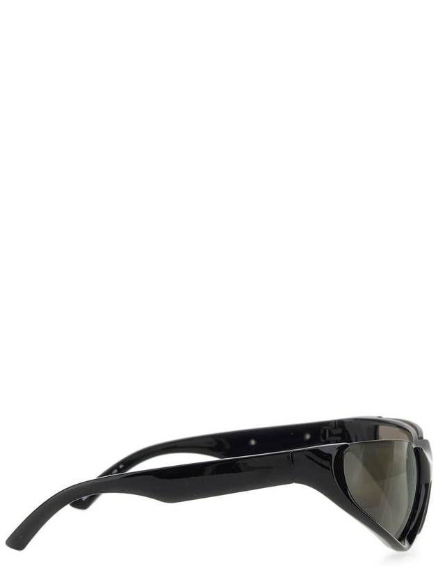Luxury Balenciaga Xpander Rectangle Sunglasses Black
