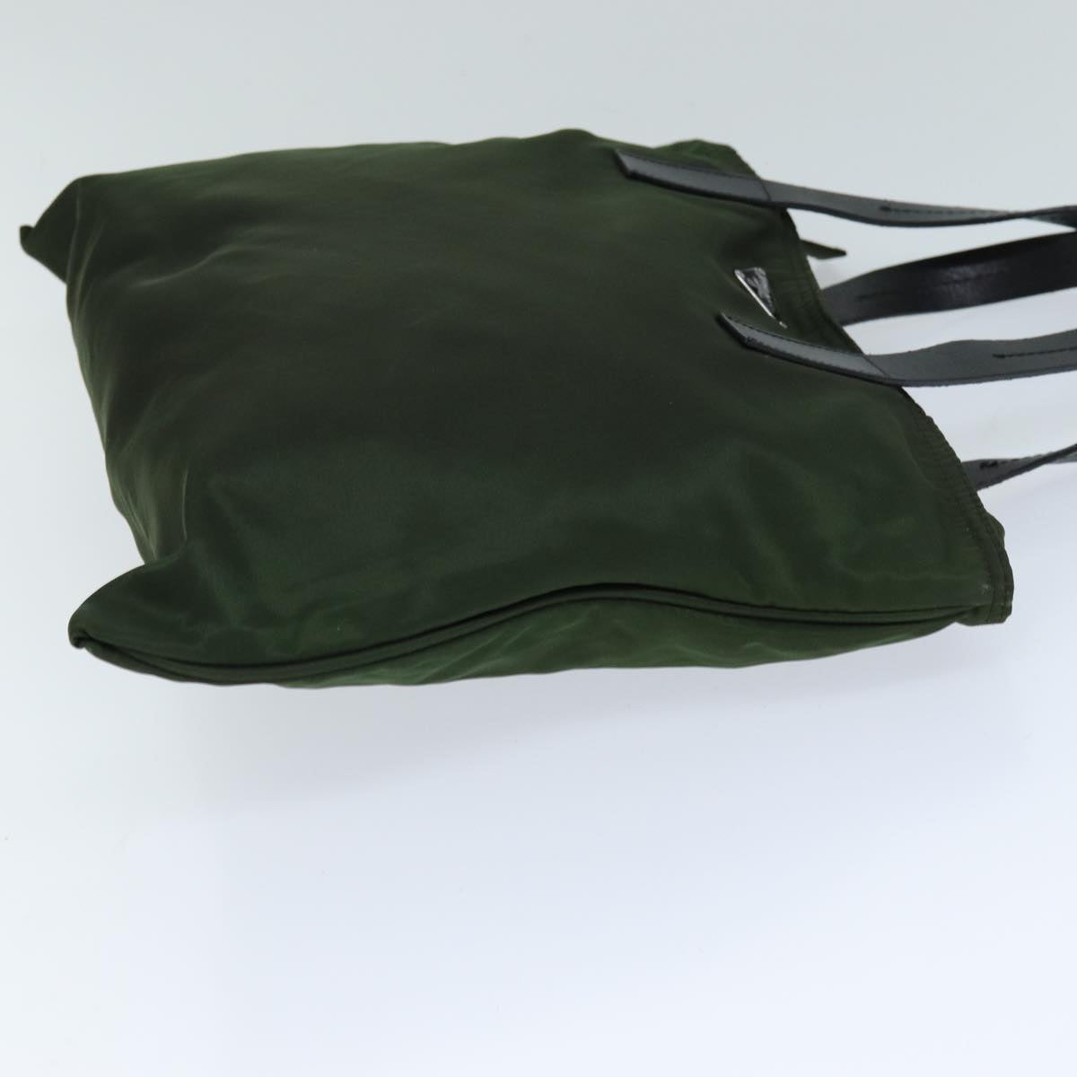 Luxury PradaTote Bag Nylon Khaki 76804