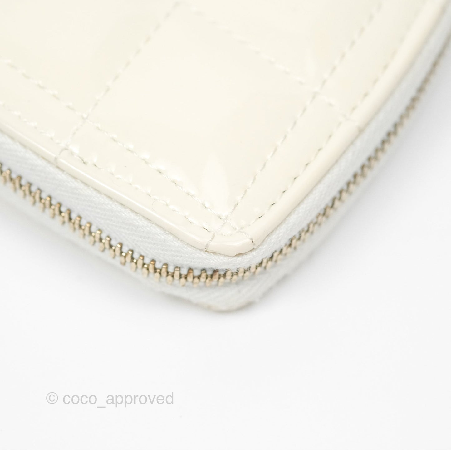 Chanel Heart Clutch with Chain with Coin Purse Black White Patent