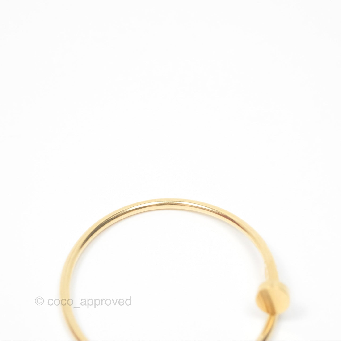 Cartier Small Juste Un Clou Bracelet 18K Yellow Gold