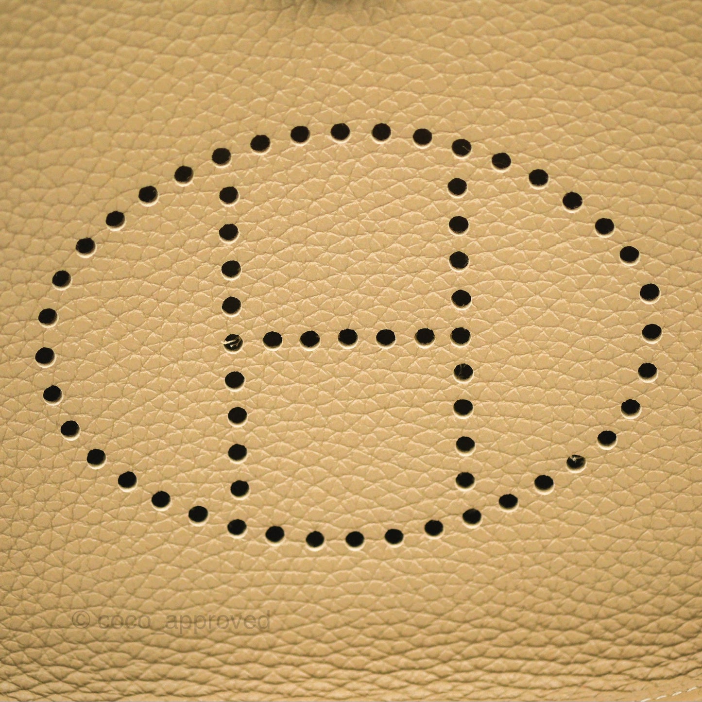 Hermès Mini Evelyne 16 Trench Clemence Gold Hardware