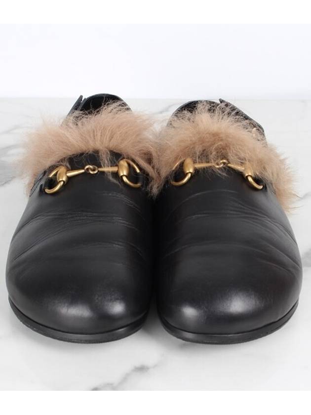 Luxury Gucci Trending 2025 Men s Horsebit Fur Slippers 8 5 275