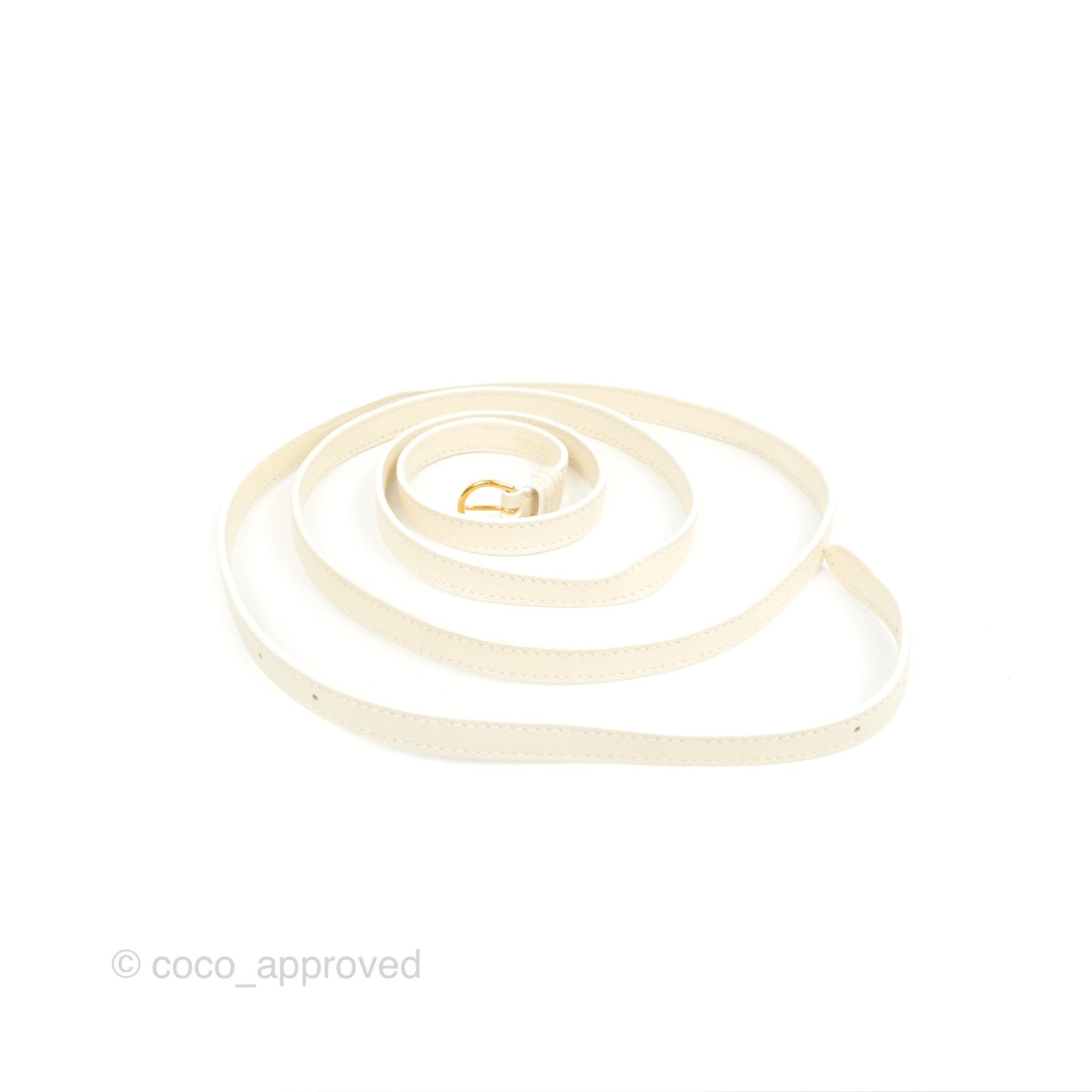 Hermès 24/24 21 Mini Blanc/Nata Evercolour/Swift Gold Hardware