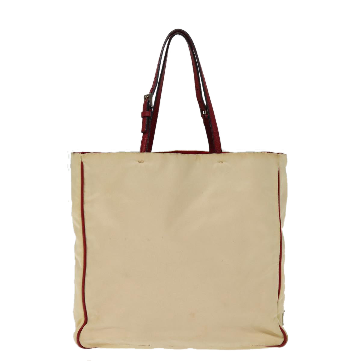 Luxury PradaTote Bag Nylon Beige 76973