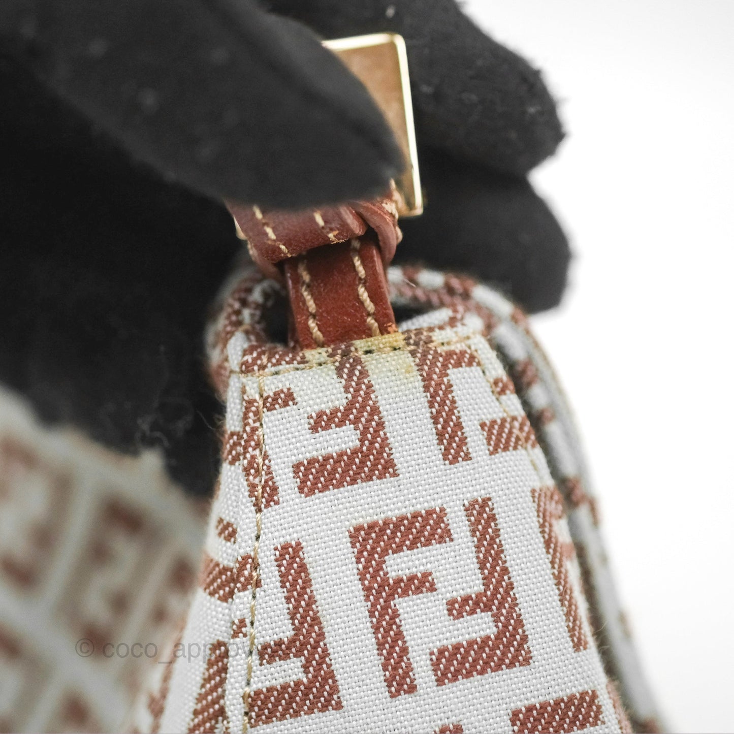 Fendi Zucchino Mamma Baguette Bag
