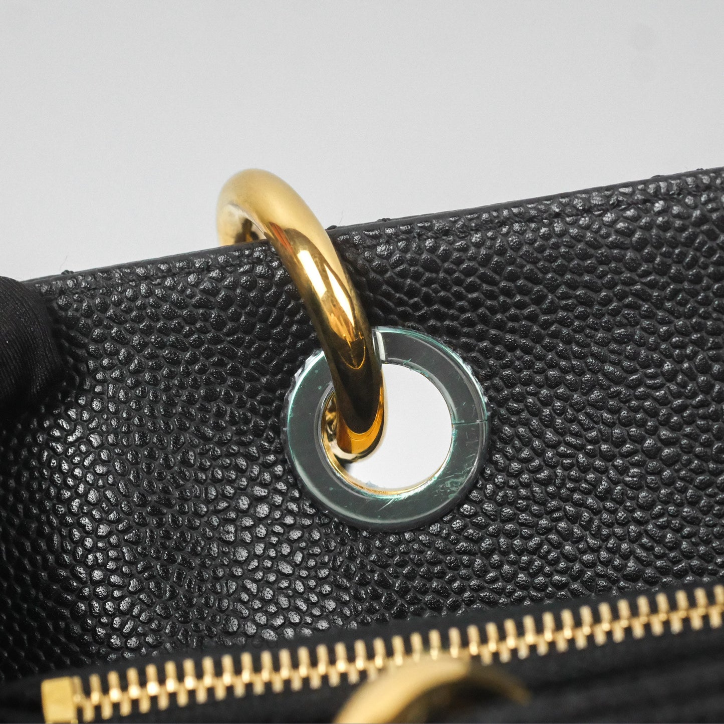 Chanel GST Black Caviar Gold Hardware