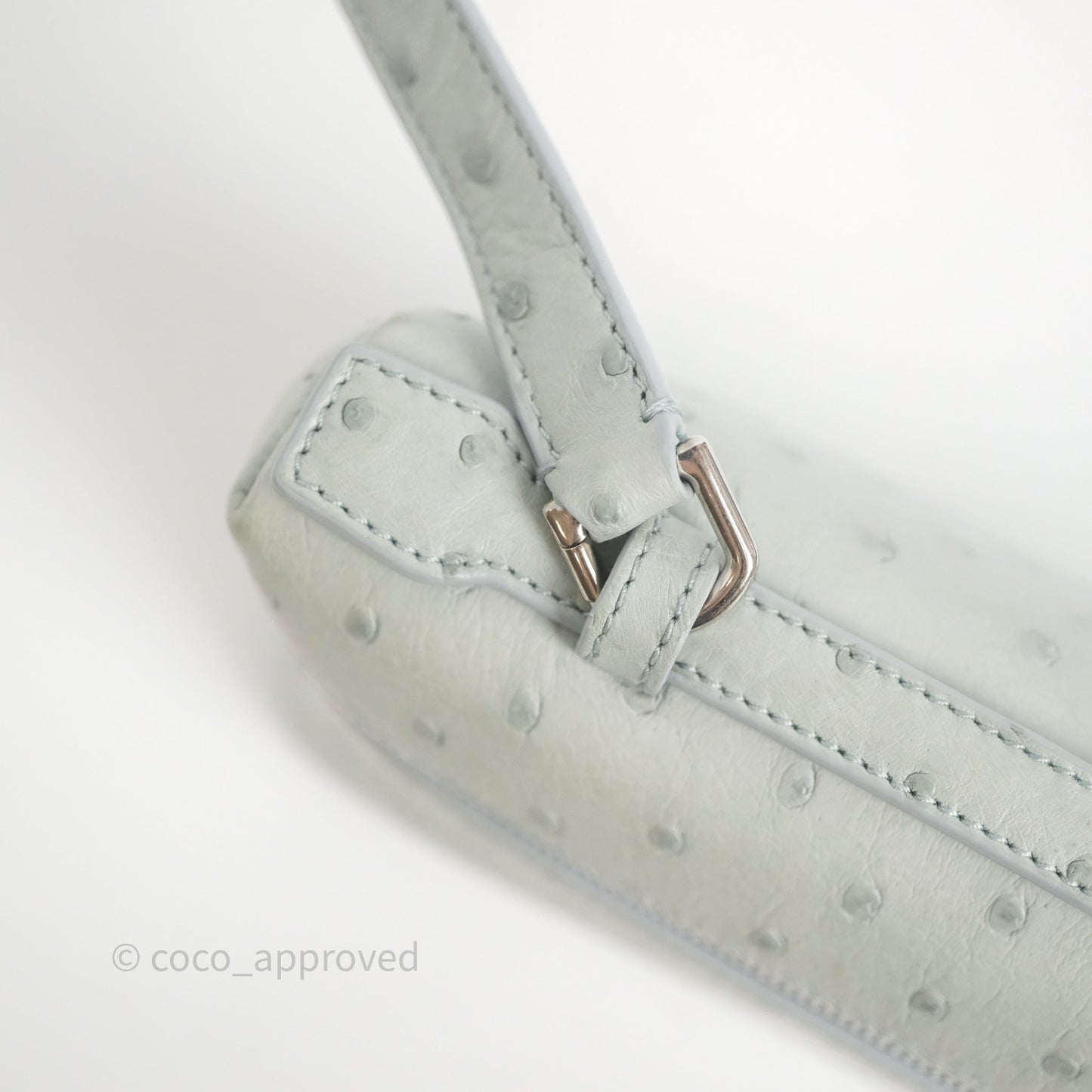 Loro Piana Extra Pocket L19 Light Blue Grey Calfskin