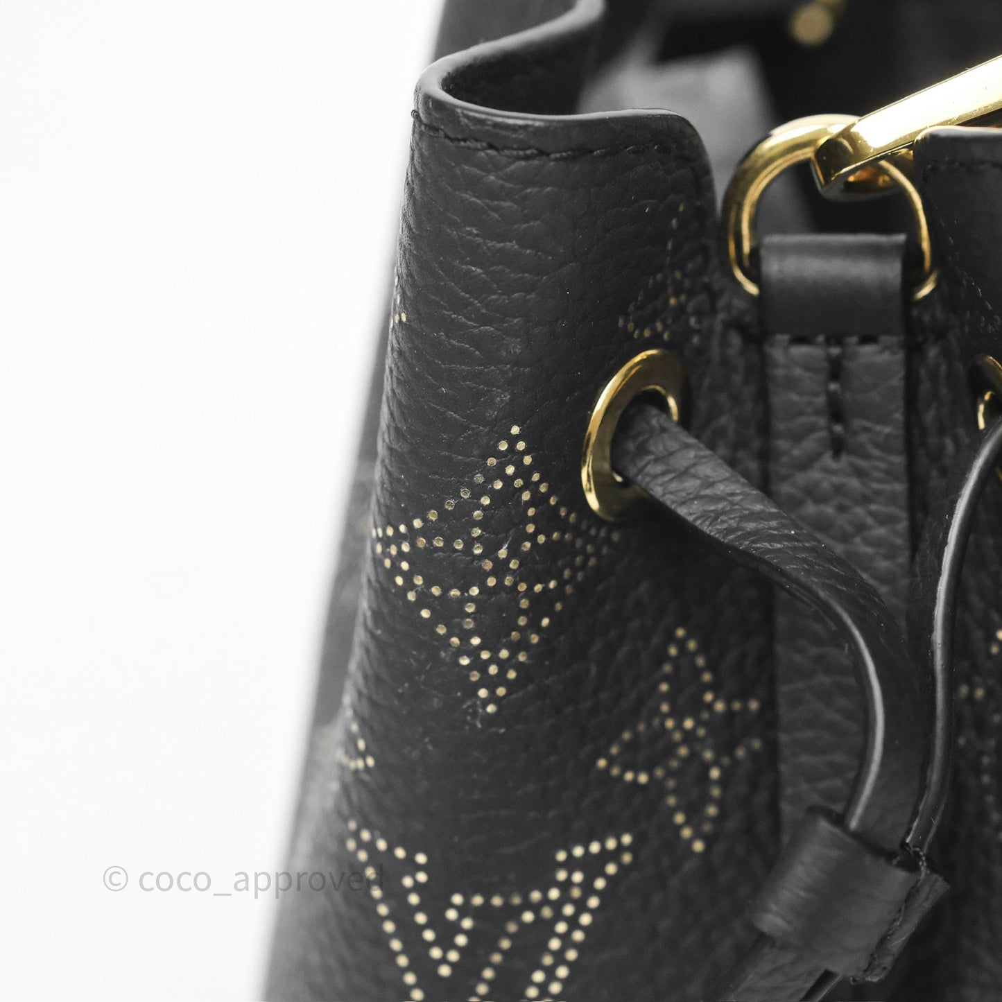 Louis Vuitton Pico Bella Mahina Black Gold