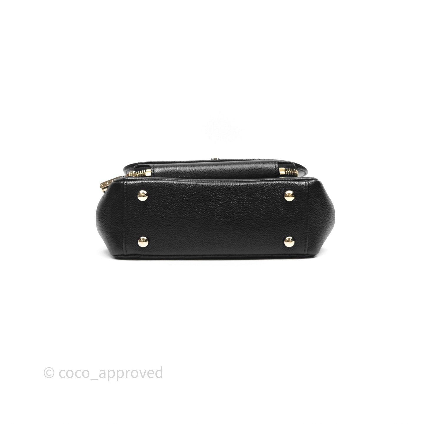 Chanel Quilted Small Business Affinity Flap Black Caviar Gold Hardware