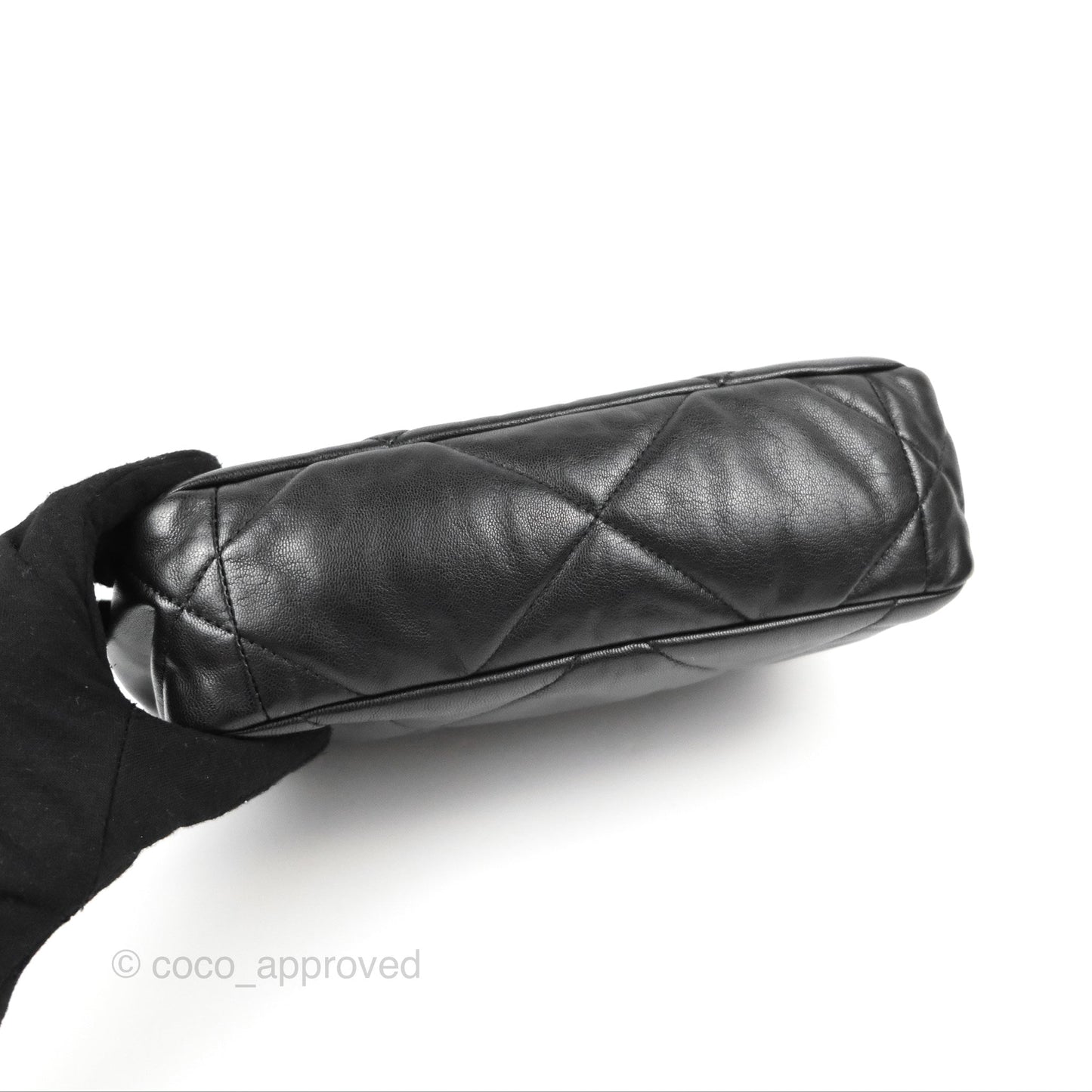 Chanel 19 Small Black Goatskin Mixed Hardware
