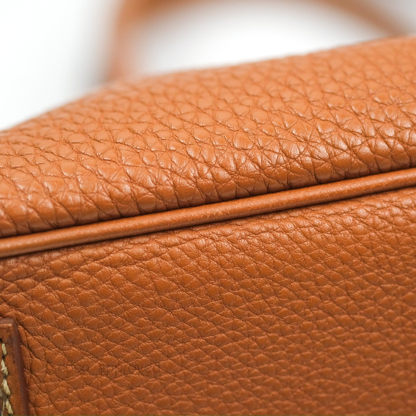 Hermès Birkin 30 Retourne Gold Clemence Palladium Hardware