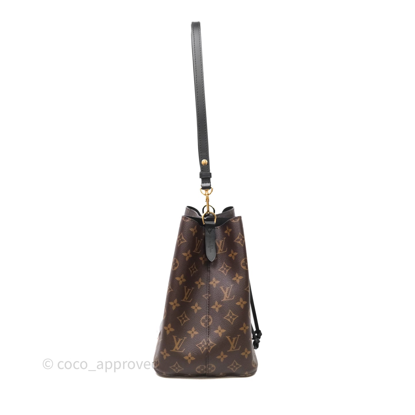 Louis Vuitton NéoNoé MM Black Monogram Canvas