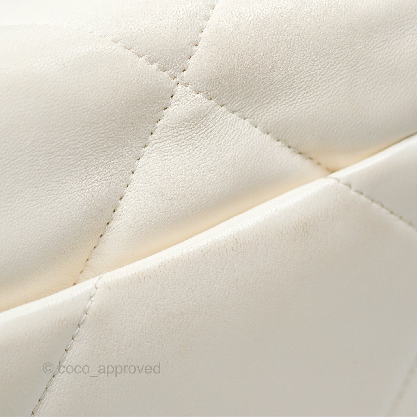 Chanel 19 Small Ivory White Lambskin Mixed Hardware