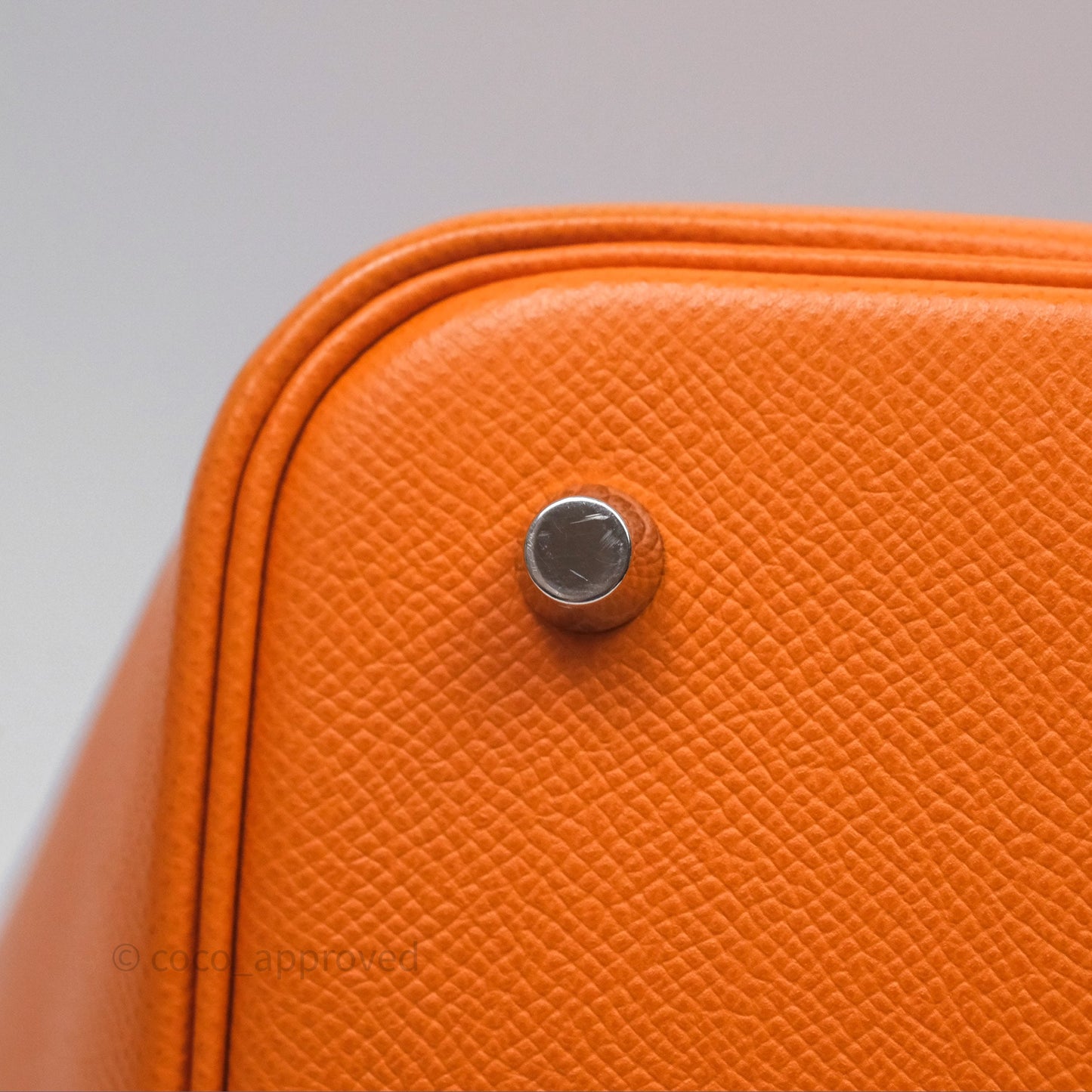 Hermès Tressage De Cuir Picotin Lock 22 Abricot I9/ Rose Azalée 8W/ Gold 37 Epsom Palladium Hardware