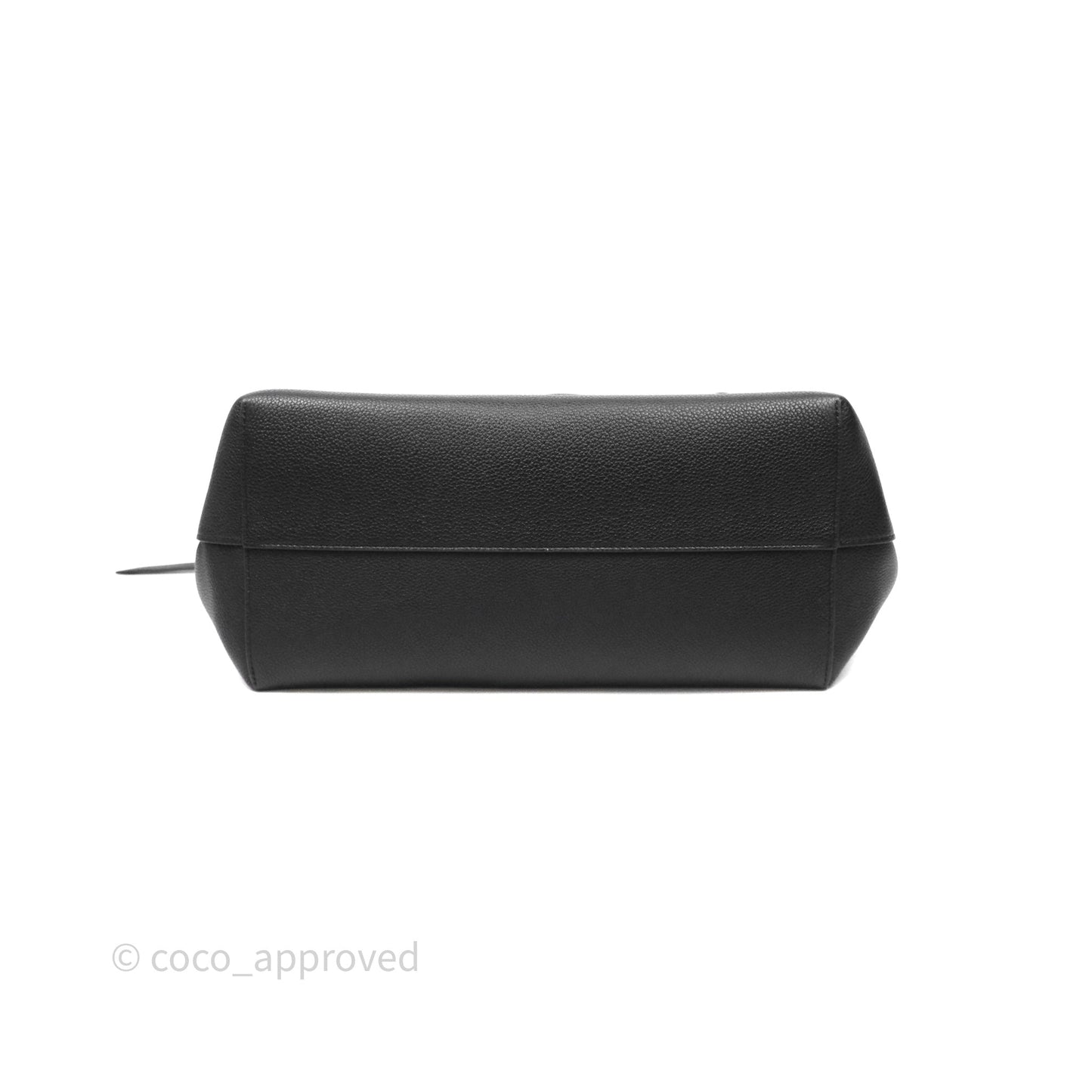 Celine Medium Cabas Anaïs Cuir Triomphe in Grained Calfskin Black