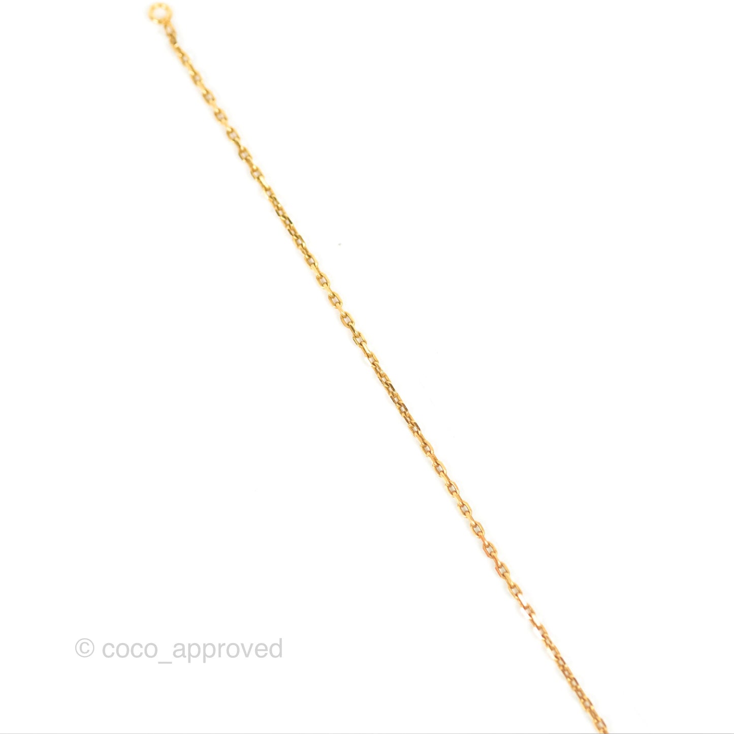Hermès Mini Pop H Pendant Necklace White Gold Hardware