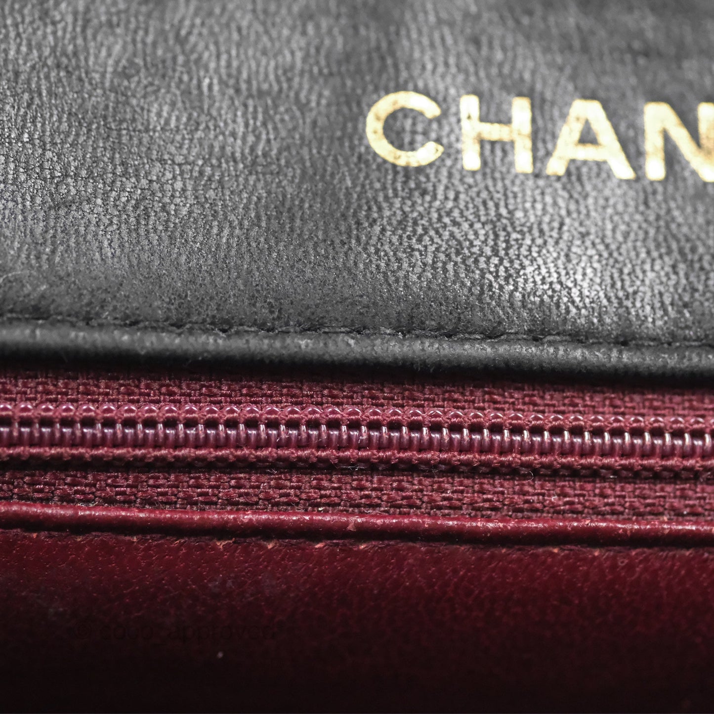 Chanel Vintage Mini Square Black Lambskin 24K Gold Hardware