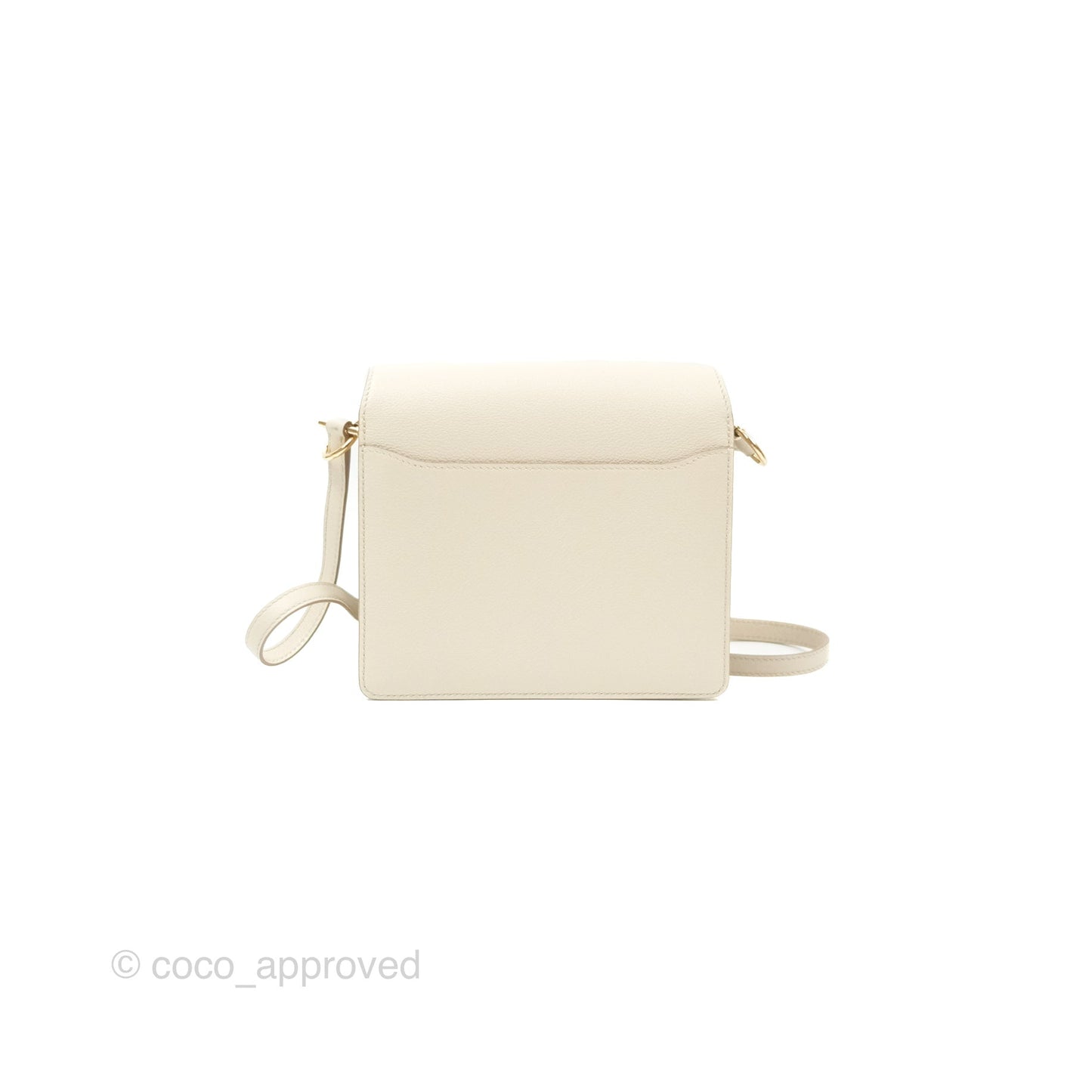 Hermès Roulis Mini 18 Beton Evercolor Permabrass Hardware