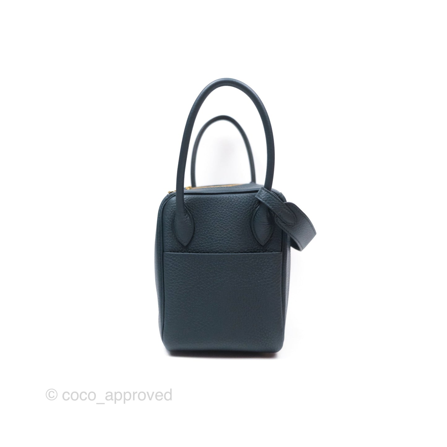Hermès Lindy 26 Vert Cypress 6O Clemence Gold Hardware