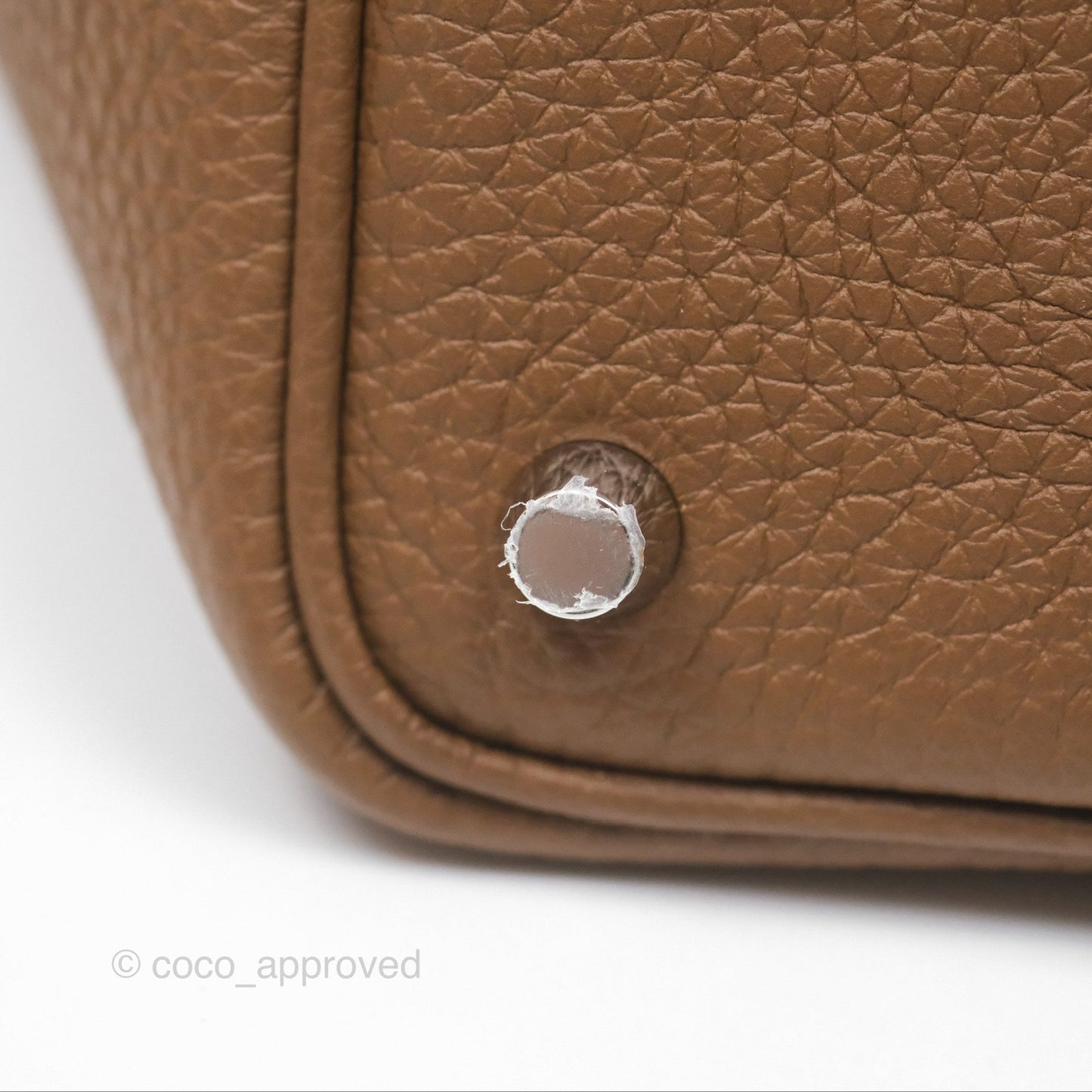 Hermès Picotin Lock 18 Alezan 3G/ Biscuit 48 Clemence Palladium Hardware