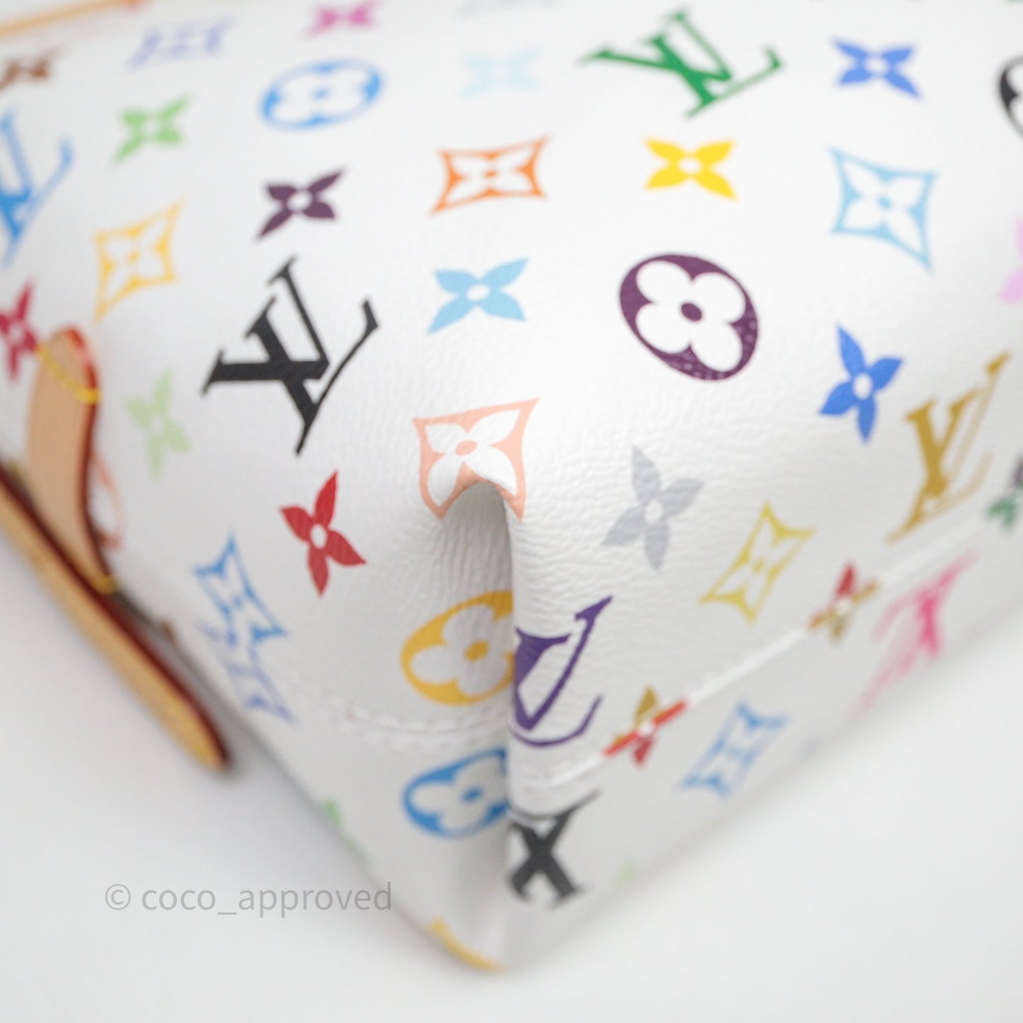 Louis Vuitton x Murakami Carryall East West White Monogram Multicolor