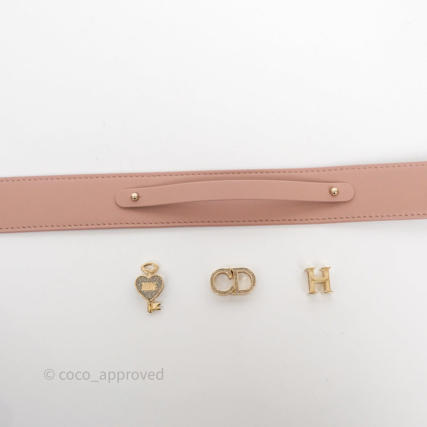 Christian Dior Small Lady Dior My ABCDior Bag Blush Cannage Lambskin