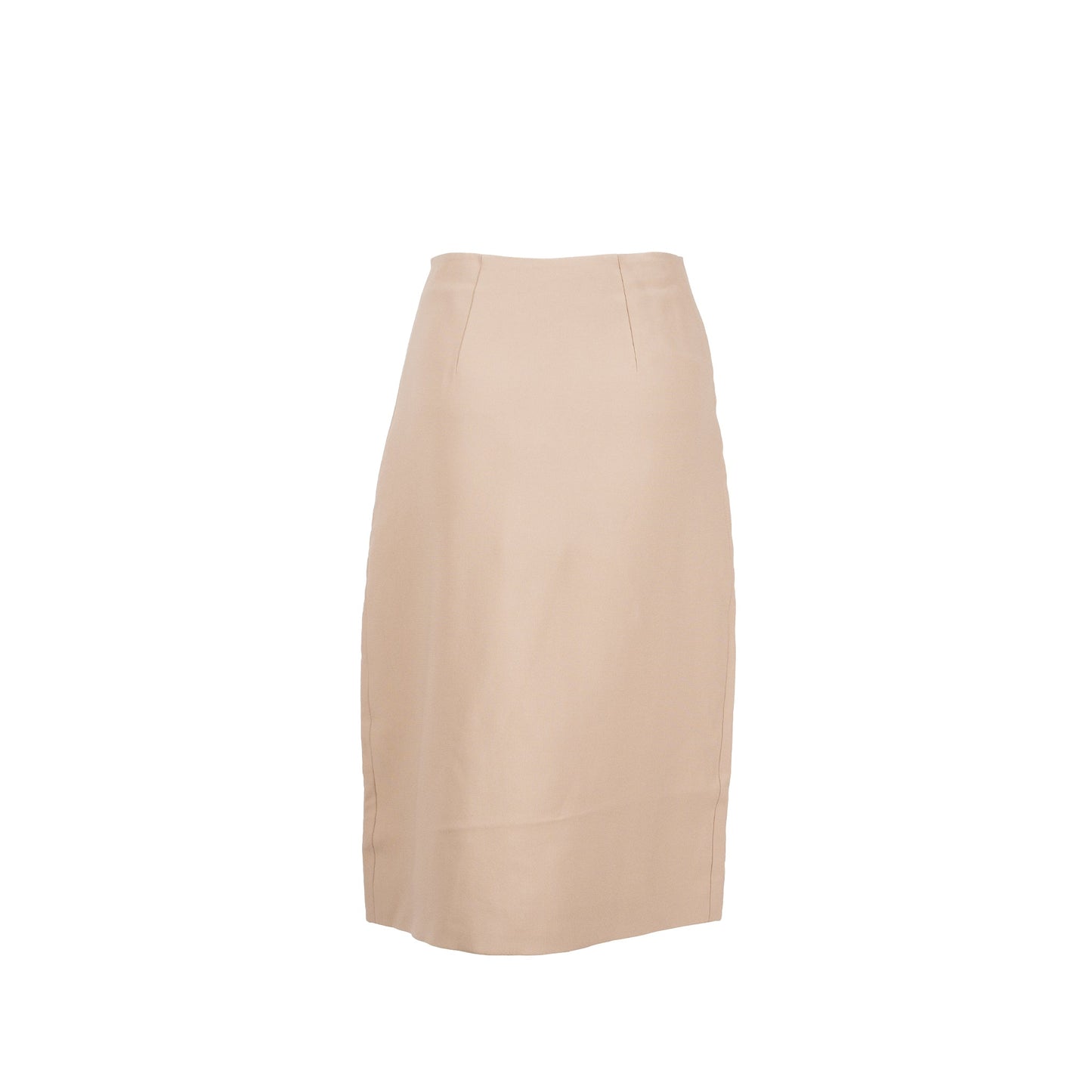 Fendi size 36 skirt silk beige