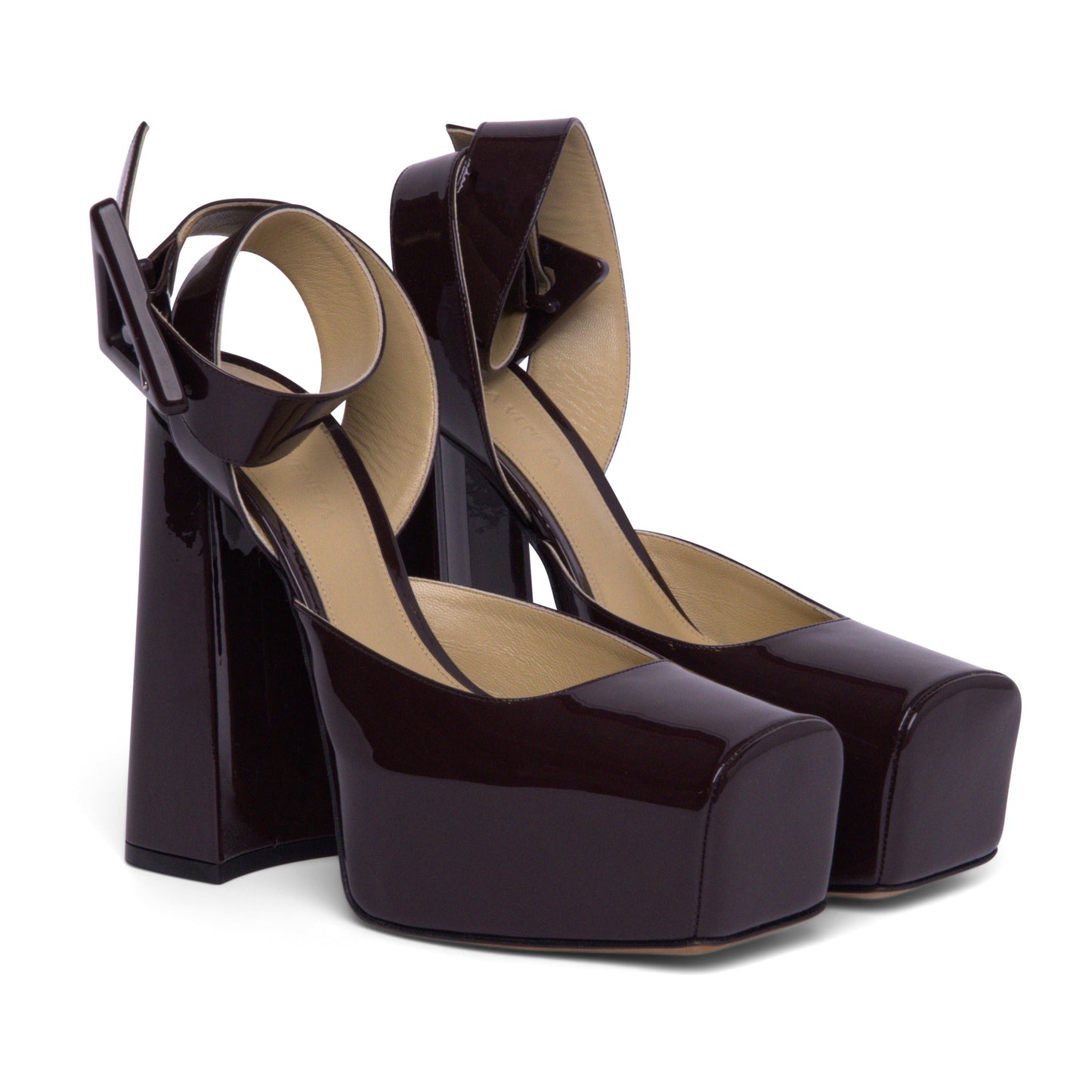 Luxury Bottega Veneta Platform Tower Pumps