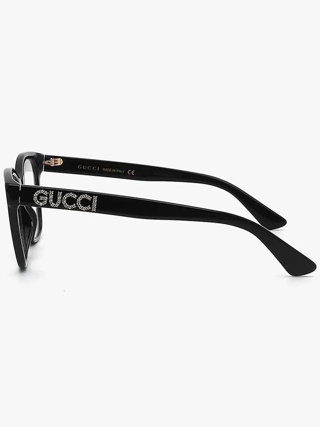 Luxury Gucci Trending 2025 Eyewear GG Cat Eye Glasses Black