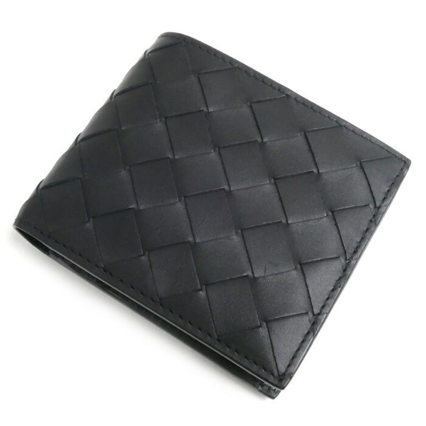 Luxury Bottega Veneta Intrecciato  Leather Wallet (Bi-Fold) ()