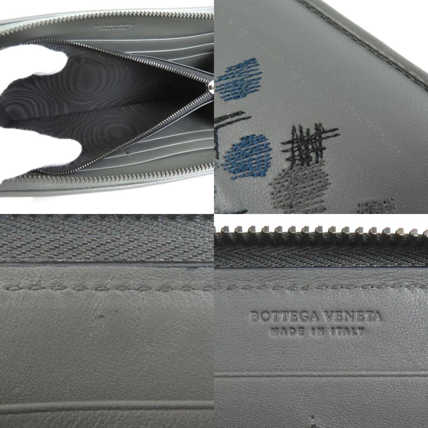Luxury Bottega Veneta  Leather Long Wallet (Bi-Fold) ()