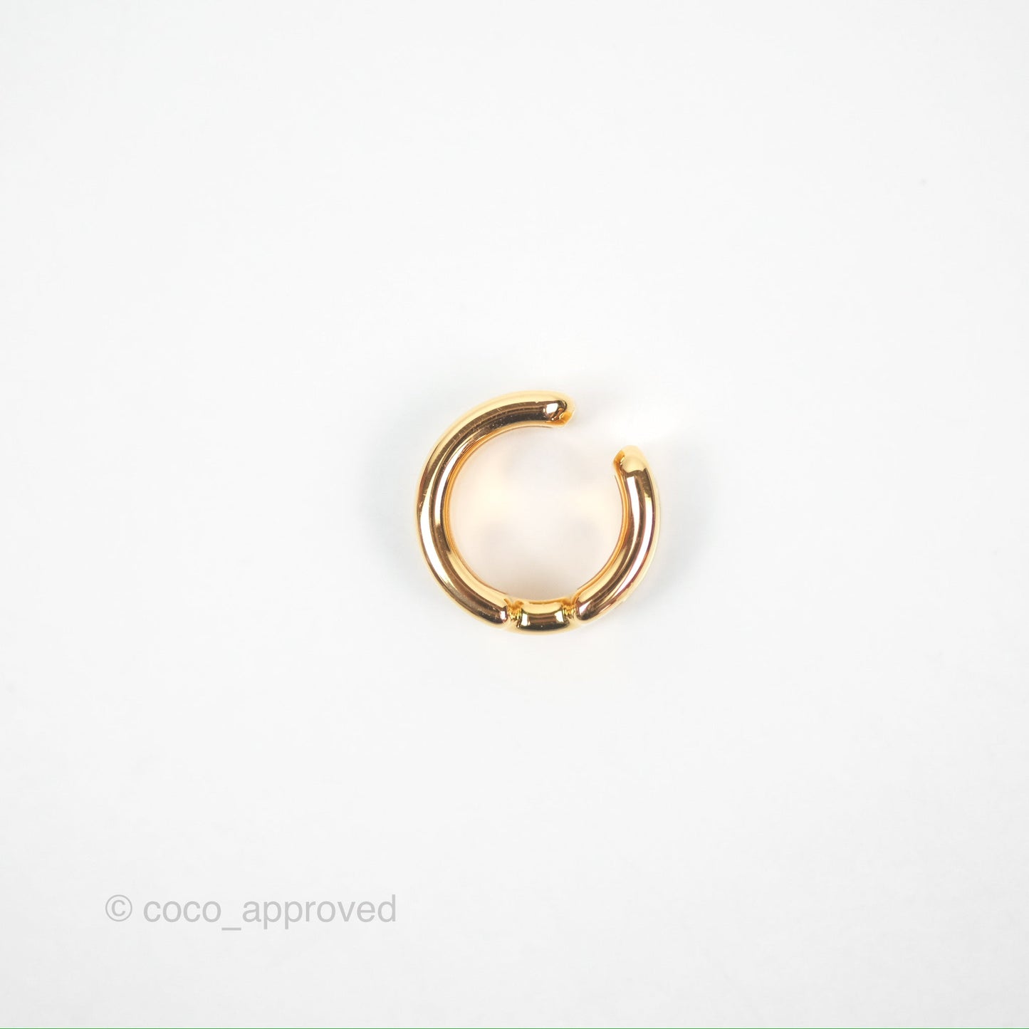Hermès Olympe Ear Cuff Small Model Vert Comics 0Z Epsom Gold Hardware
