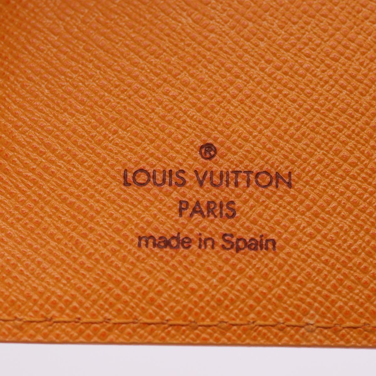 LOUIS VUITTON Epi Agenda PM Day Planner Cover Orange Mandarin R2005H 77057