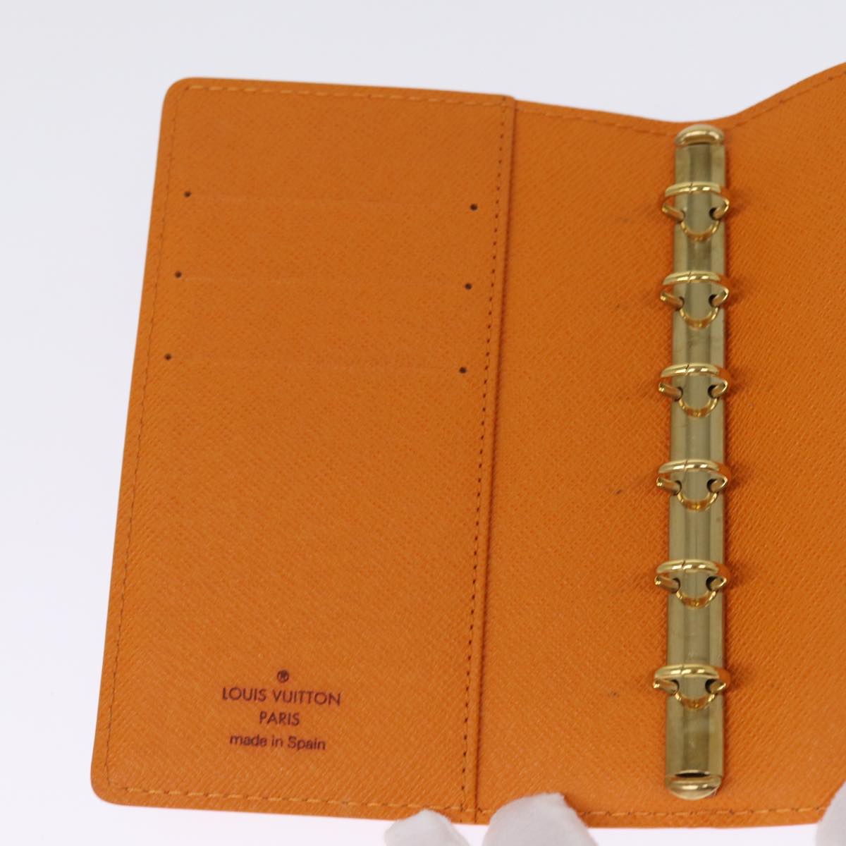 LOUIS VUITTON Epi Agenda PM Day Planner Cover Orange Mandarin R2005H 77057