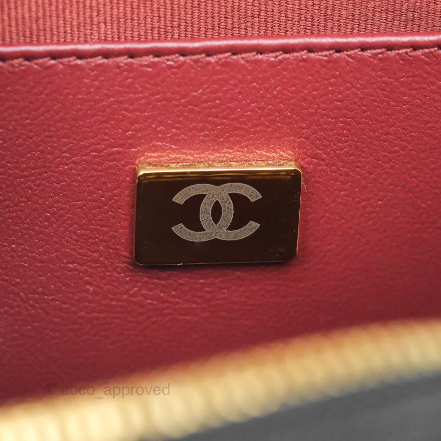 Chanel Large Heart Bag Black Lambskin Gold Hardware 22S
