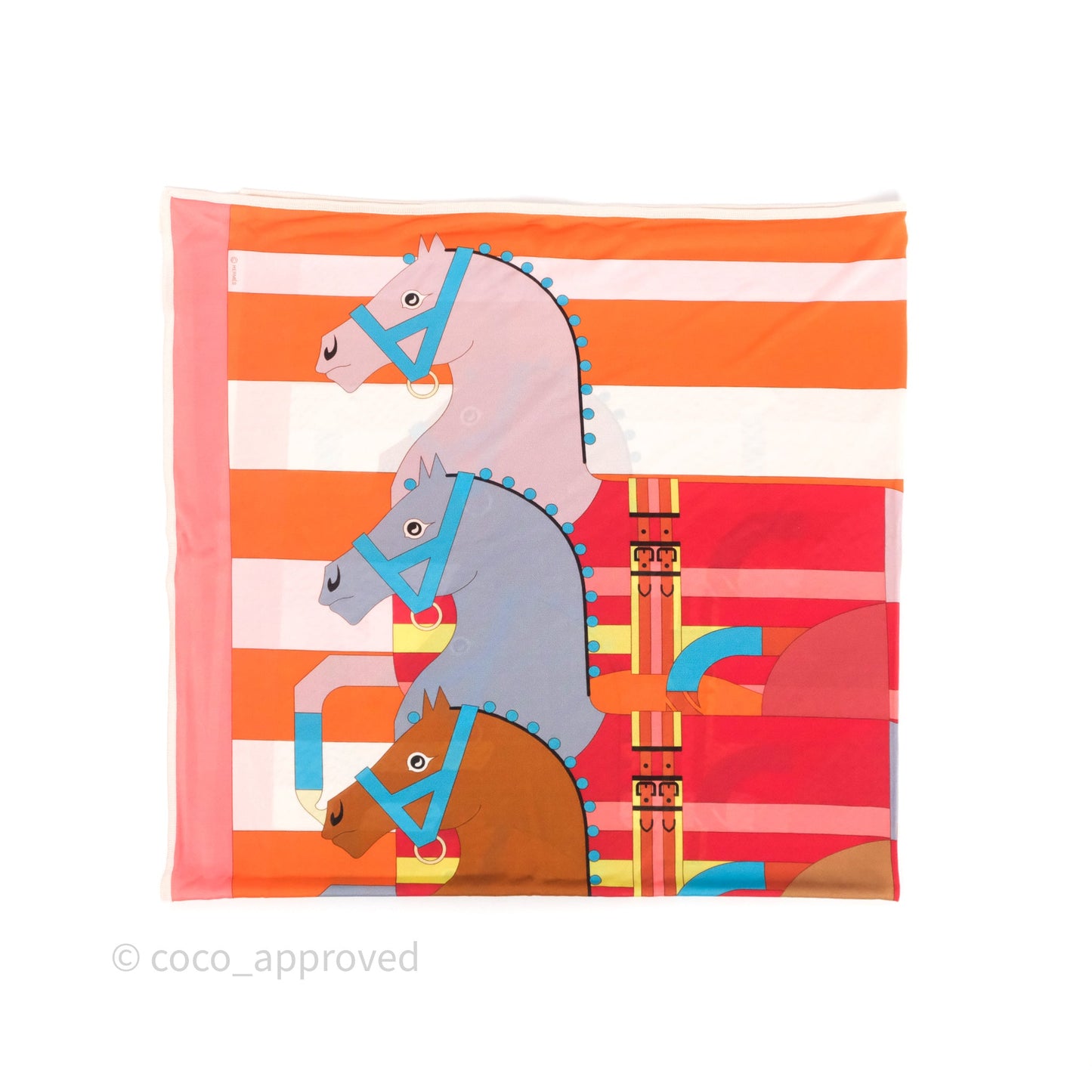 Hermès Rocabar Shawl Silk Scarf 90