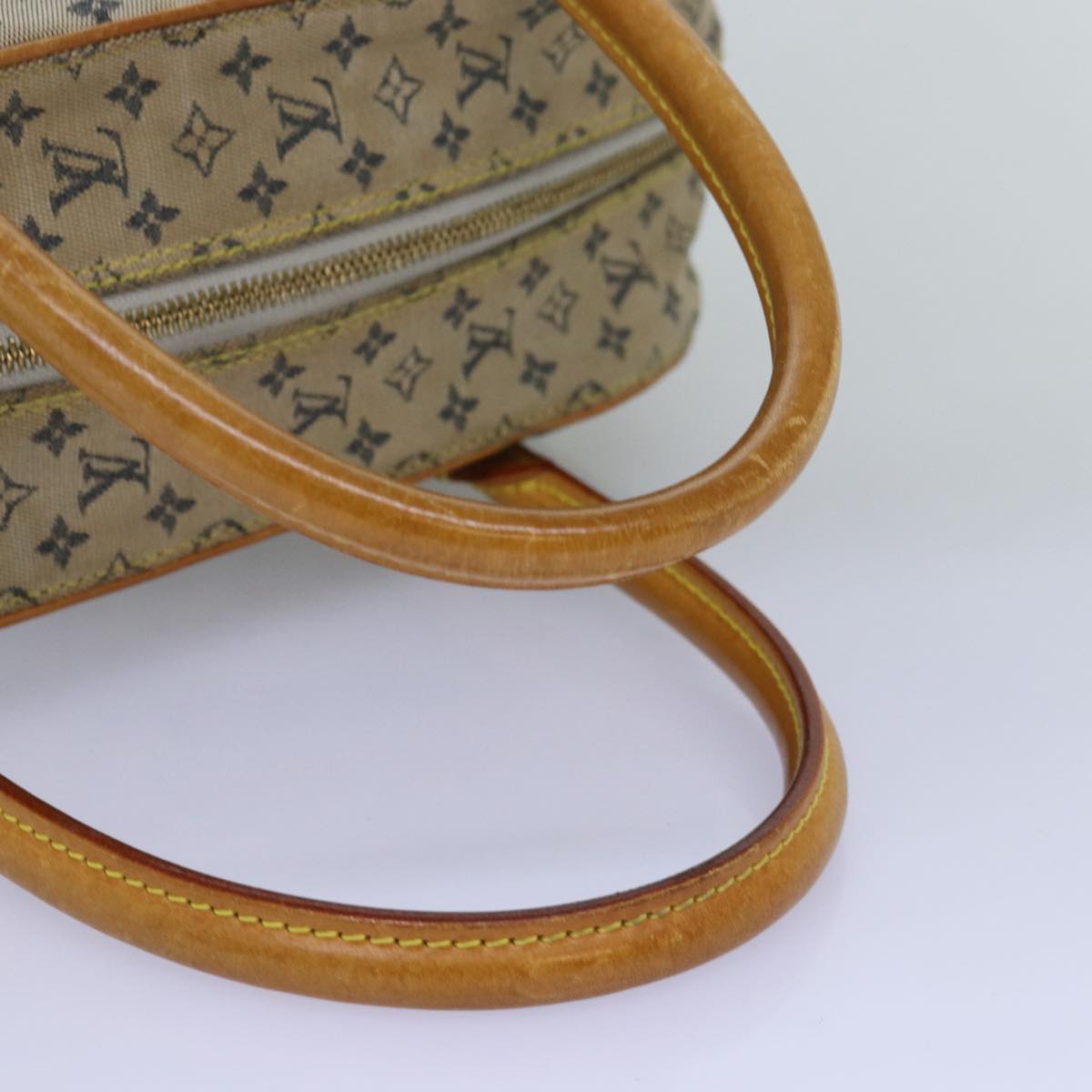LOUIS VUITTON Monogram mini Marie Hand Bag Blue M92003 LV 77072