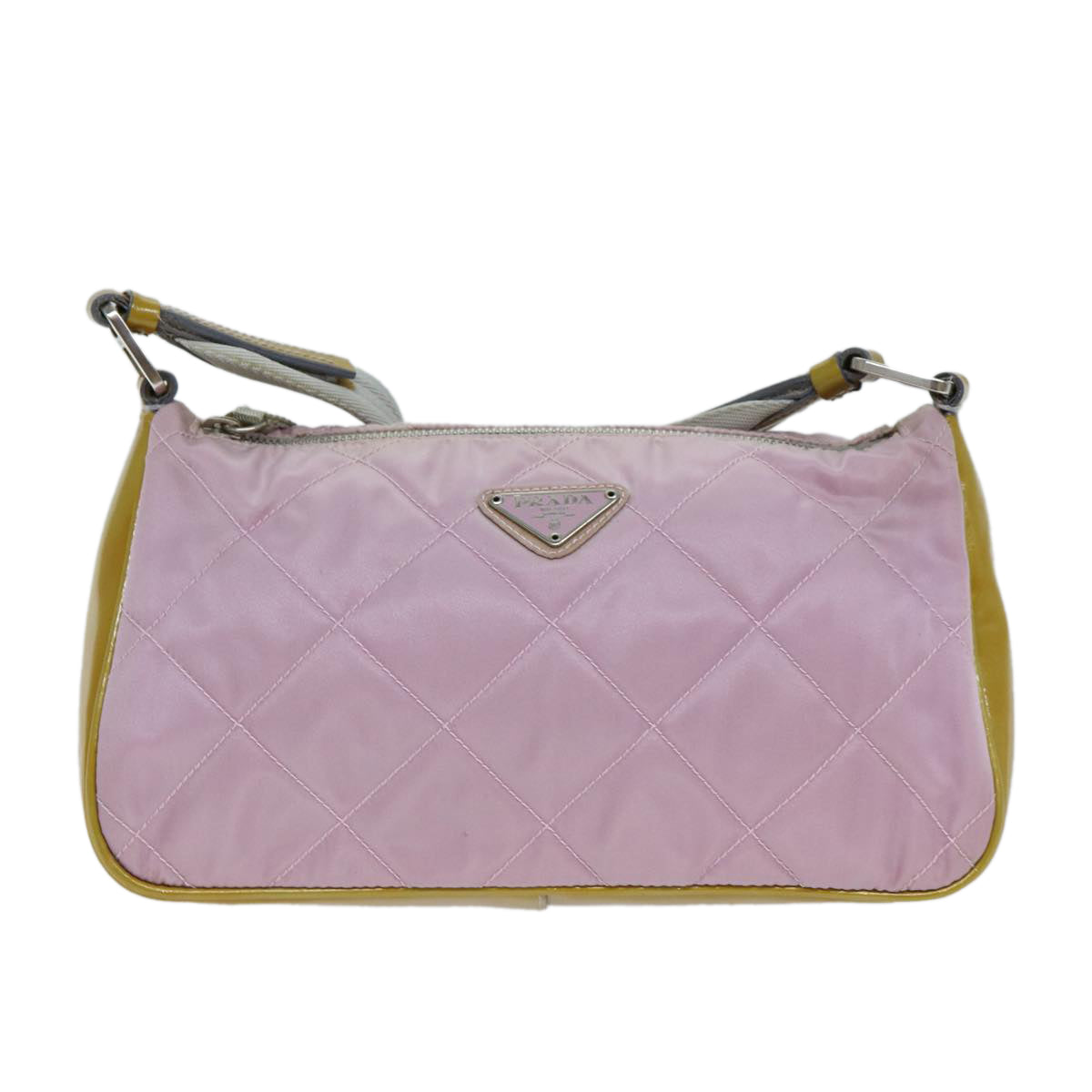Luxury PradaShoulder Bag Nylon Pink 77076
